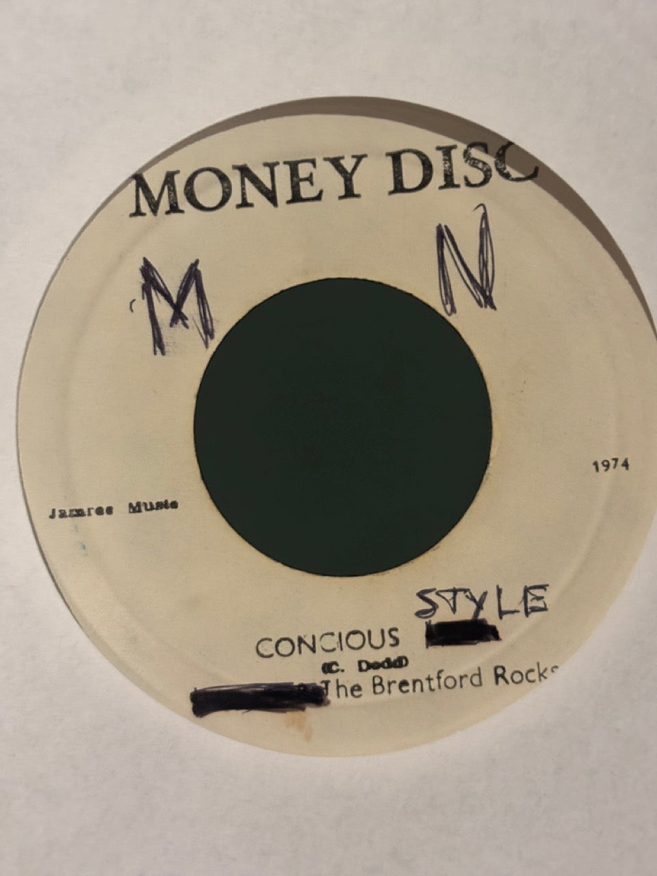 Horace Andy : Concious Dread Lock / Concious Dub (7")