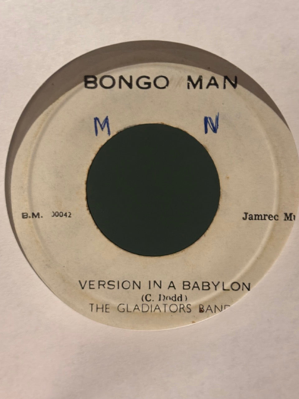 The Gladiators Band : Version In A Babylon (7")