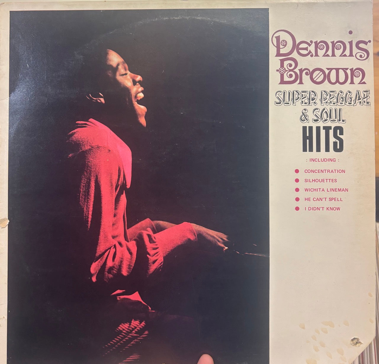 Dennis Brown : Super Reggae & Soul Hits (LP, Album, RE)