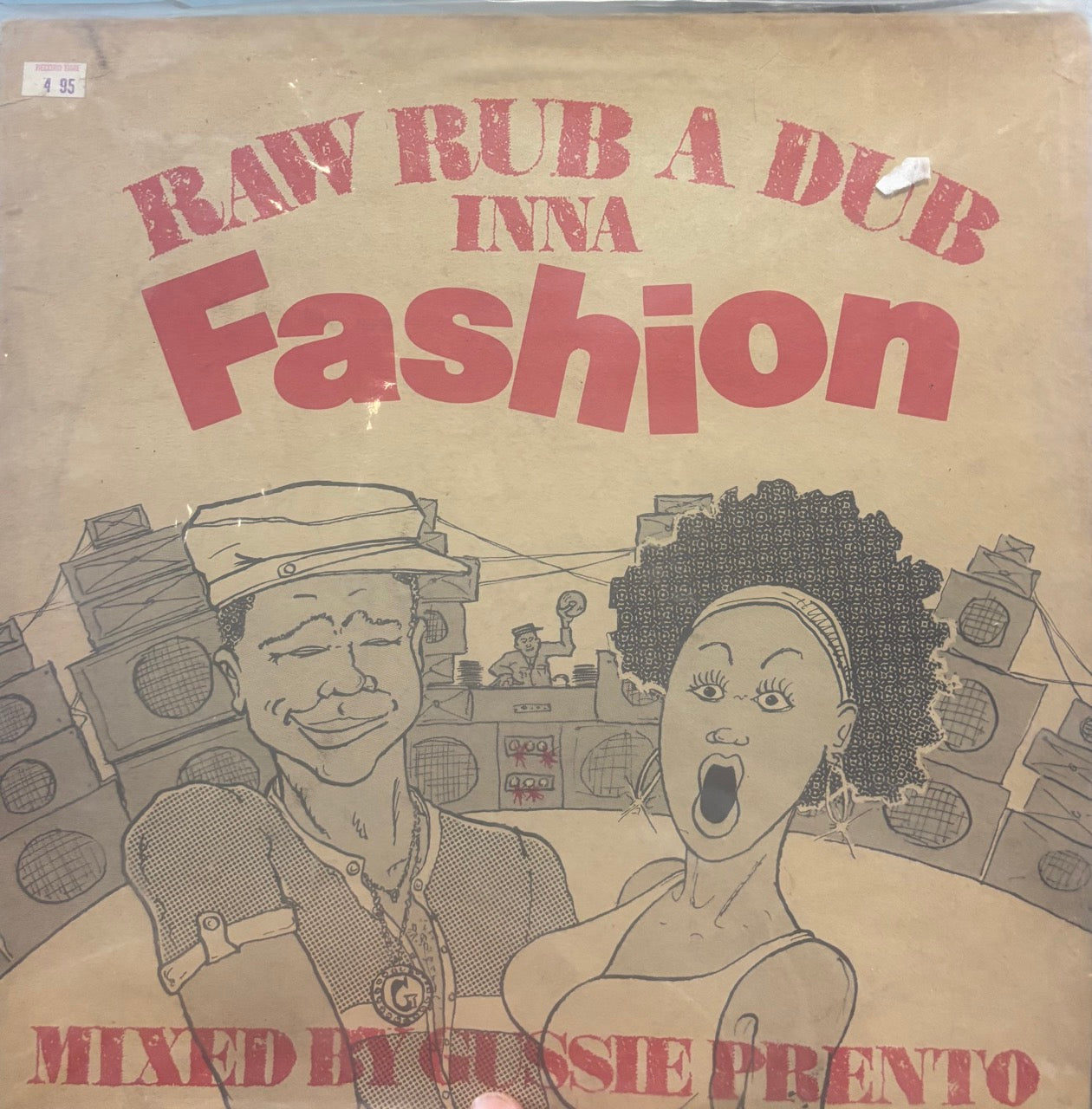 Gussie P. : Raw Rub A Dub Inna Fashion (LP)