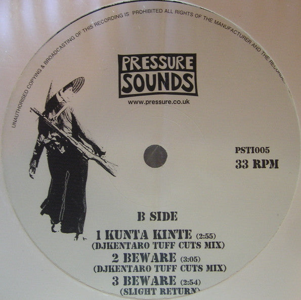 The Revolutionaries : Kunta Kinte  (Kentaro Remixes) (12")