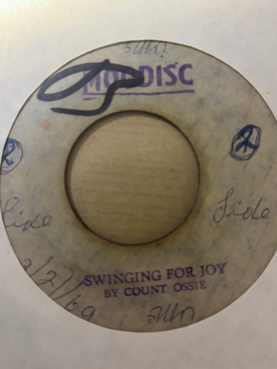 The Ebony Sisters / Count Ossie : Let Me Tell You Boy / Swinging For Joy (7", W/Lbl)