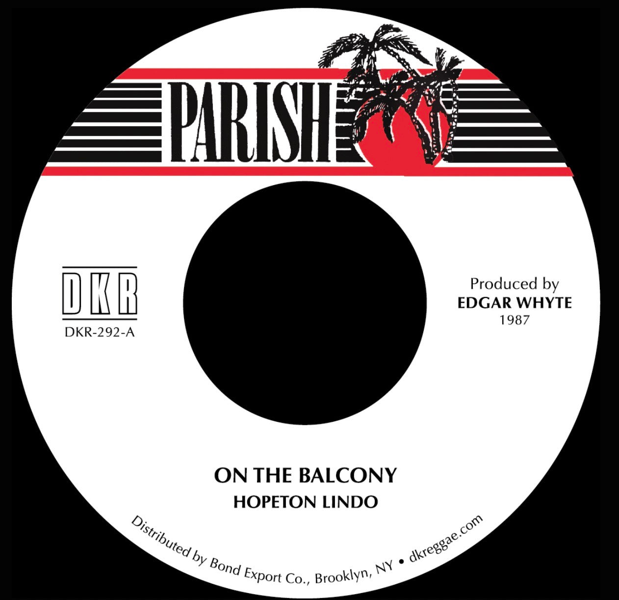 Hopeton Lindo : On The Balcony (7")