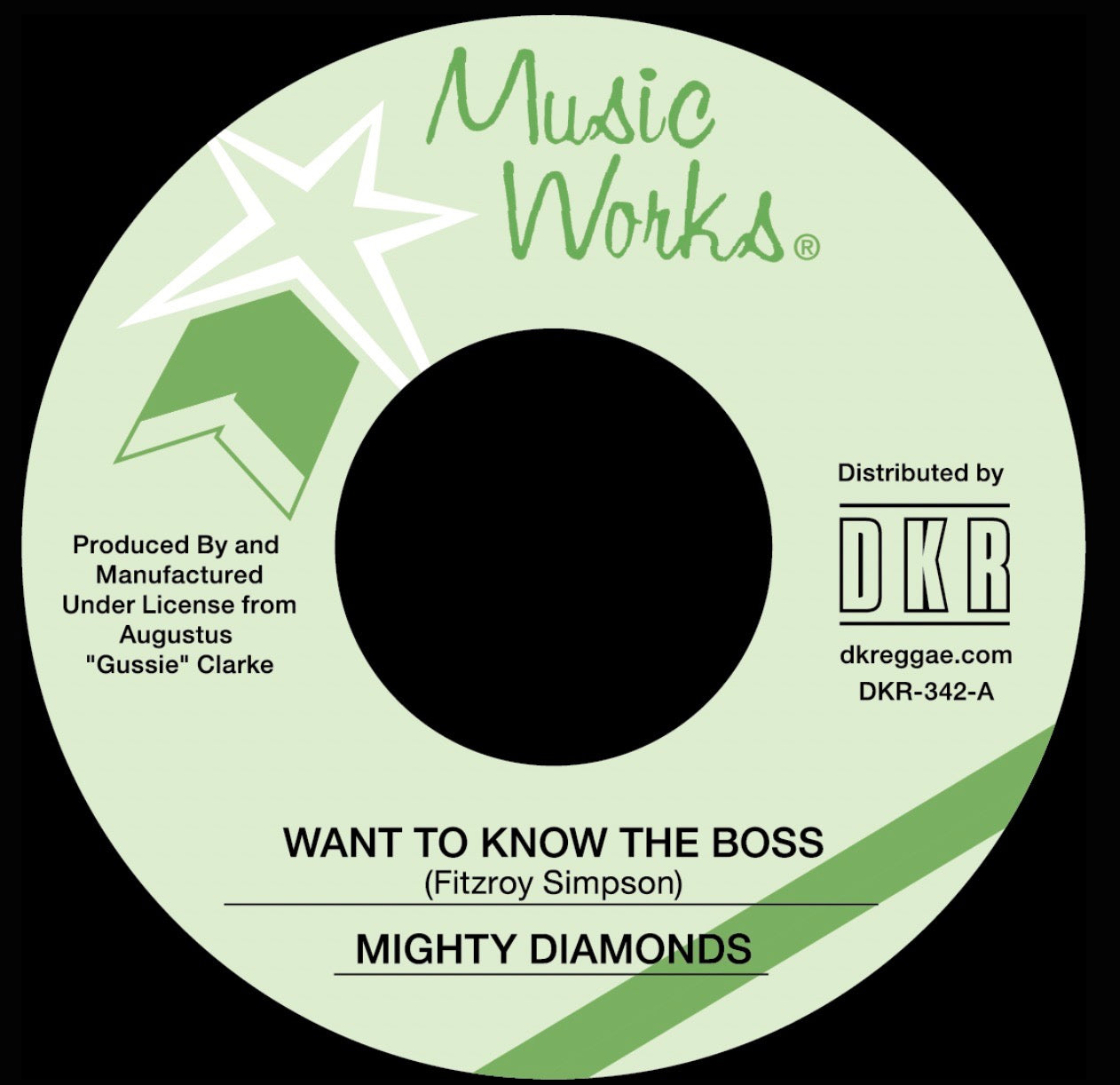The Mighty Diamonds : Want To Know The Boss  (7")
