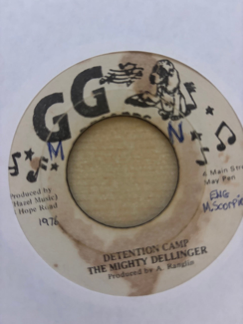 Dillinger : Detention Camp (7")