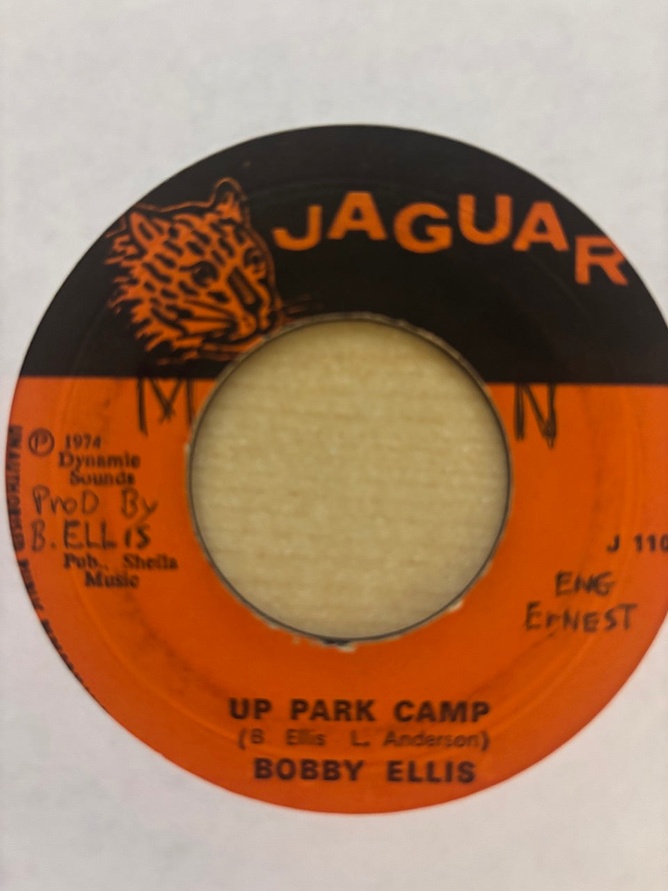 Bobby Ellis : Up Park Camp (7")