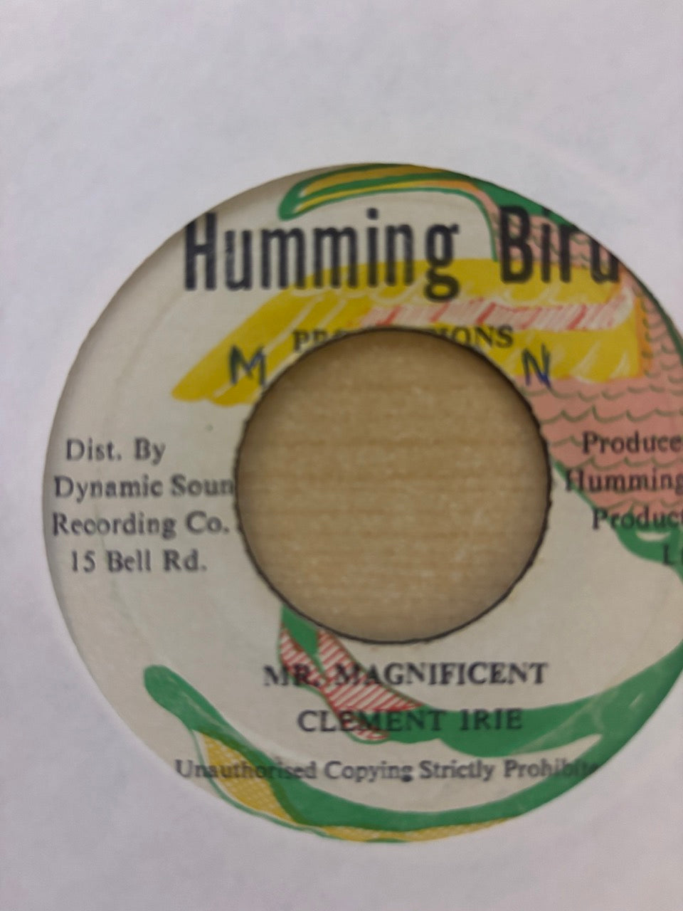 Clement Irie : Mr. Magnificent (7")