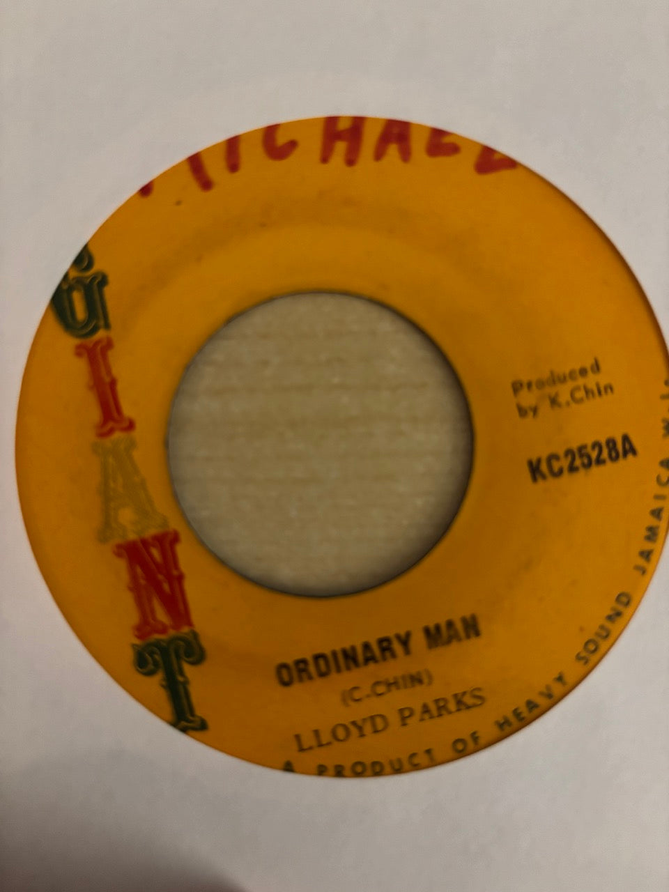 Lloyd Parks : Ordinary Man (7")