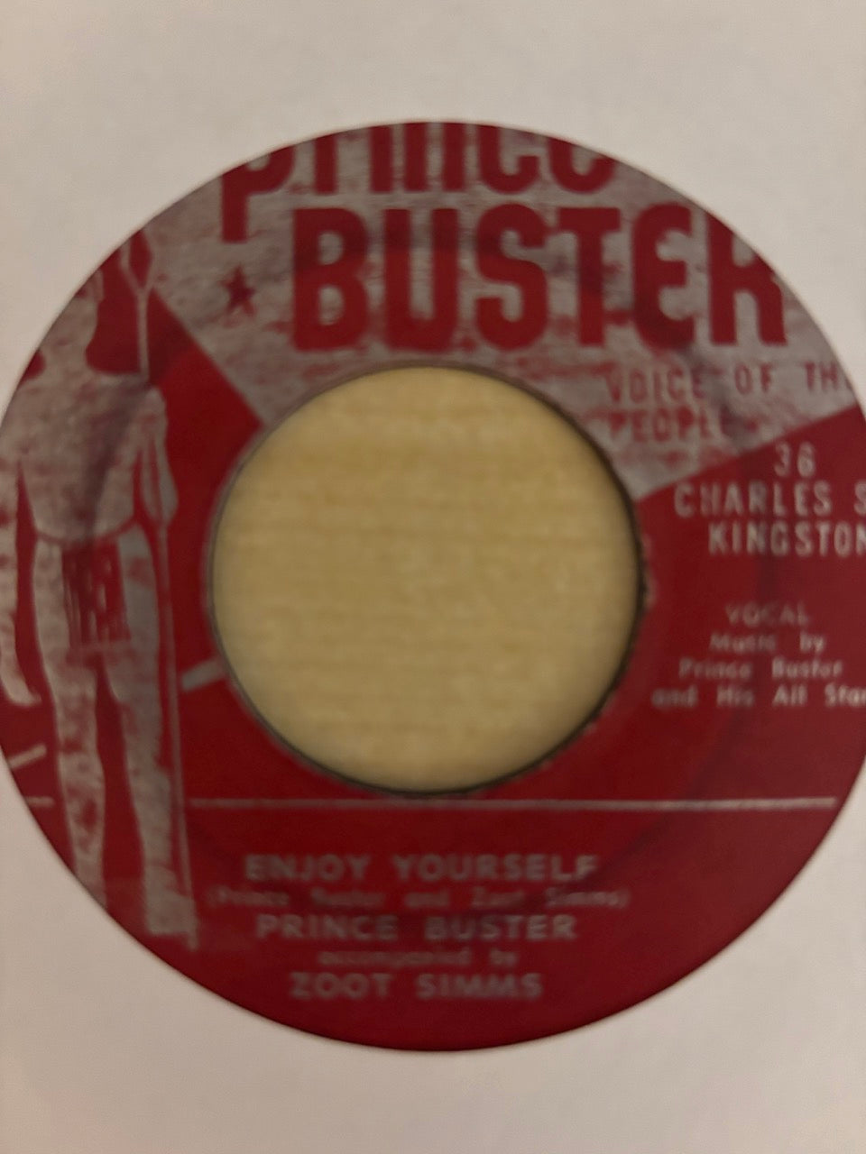 Prince Buster : Bartender / Enjoy Yourself (7", Single)