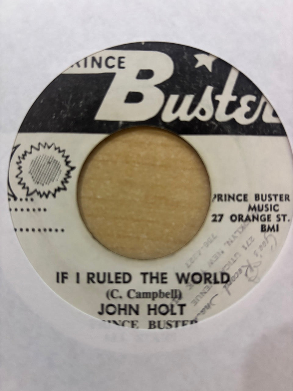 John Holt / The Heptones : If I Ruled The World / God Bless The Children (7")