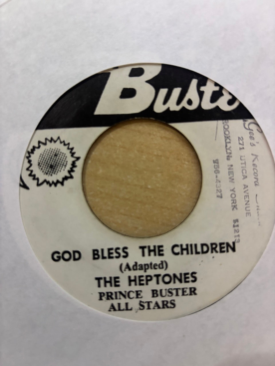 John Holt / The Heptones : If I Ruled The World / God Bless The Children (7")