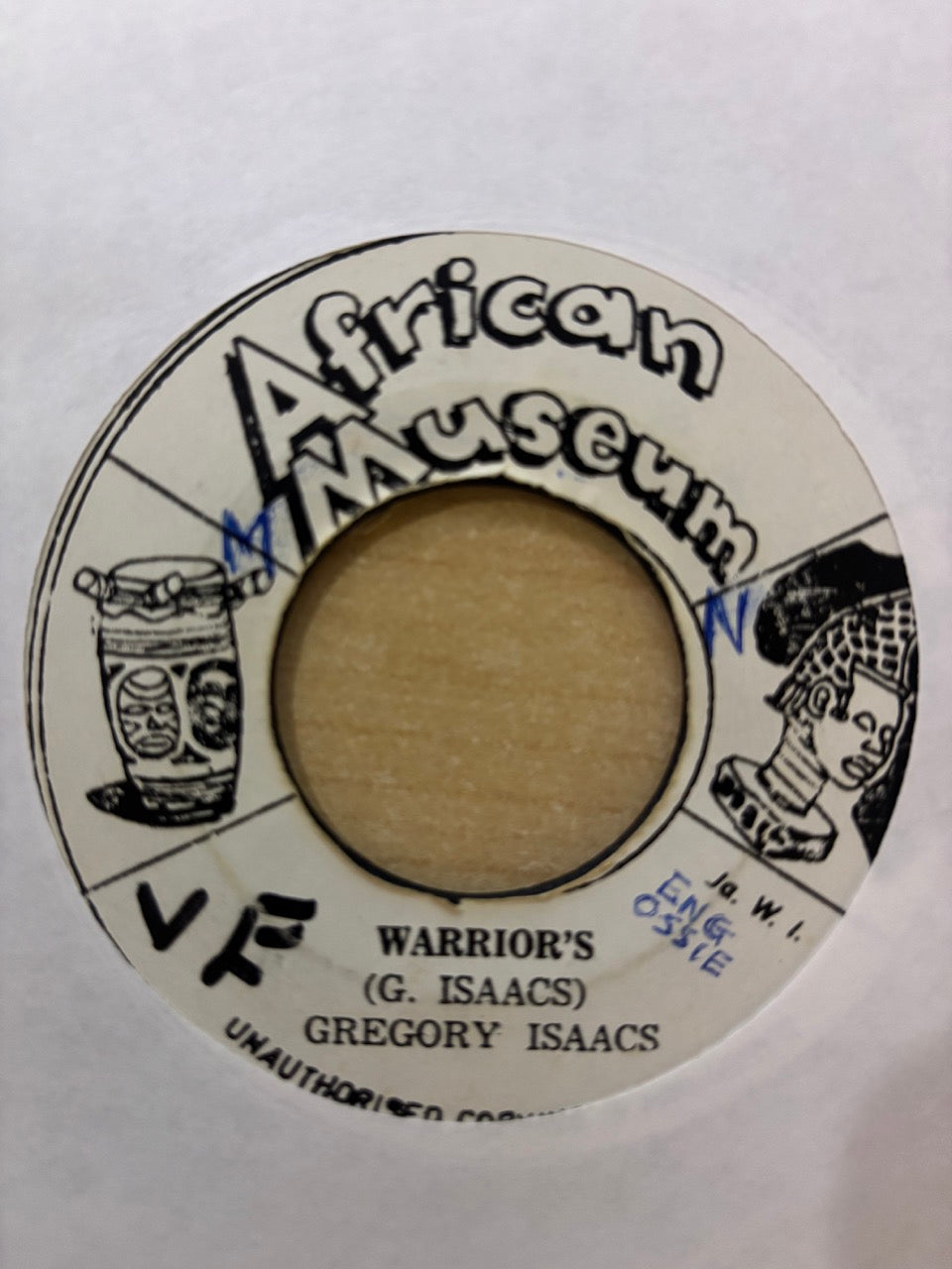 Gregory Isaacs : Warriors (7")
