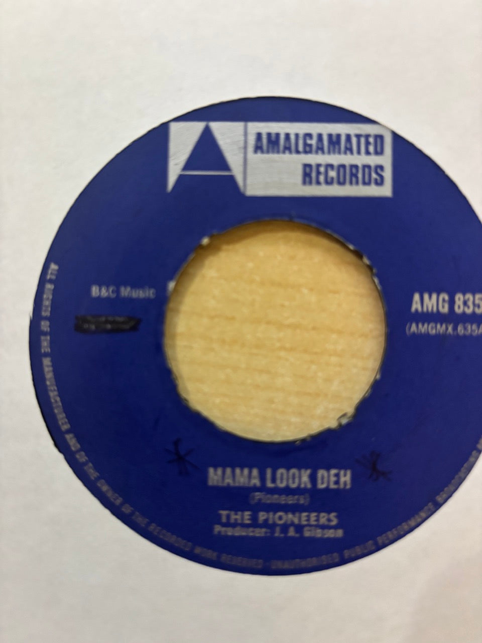 The Pioneers / The Blenders (2) : Mama Look Deh / Decimal Currency (7", Single)