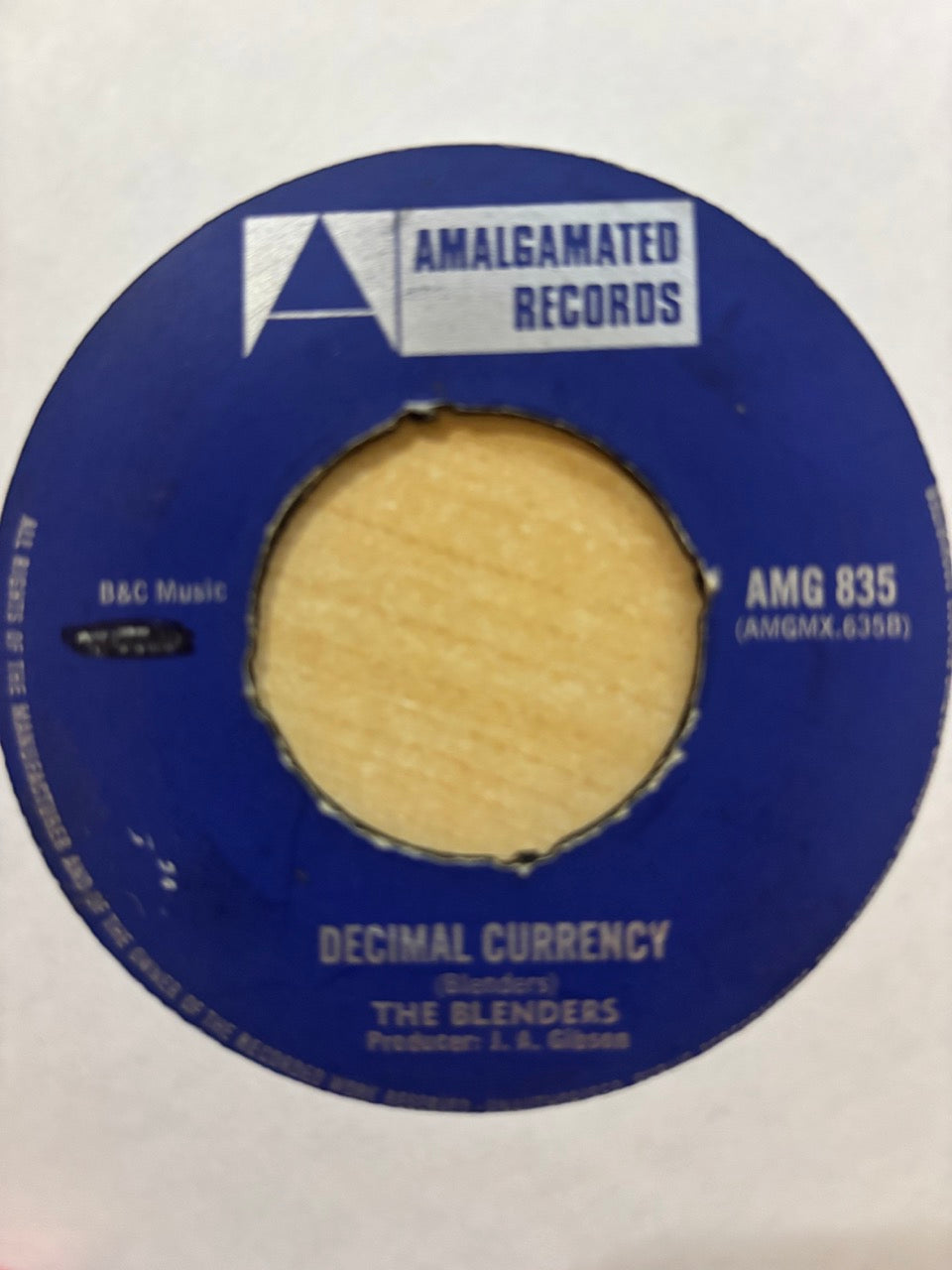 The Pioneers / The Blenders (2) : Mama Look Deh / Decimal Currency (7", Single)