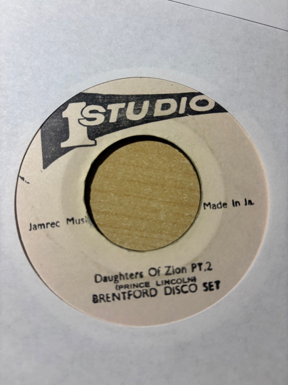 Prince Lincoln Thompson : Daughters Of Zion (7")