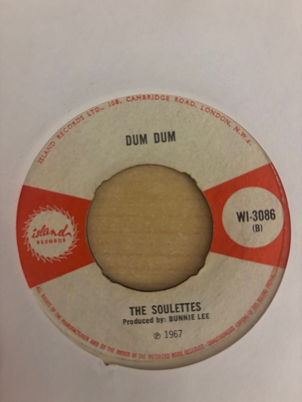 The Uniques / Unknown Artist : Let Me Go Girl / Dum Dum (7")