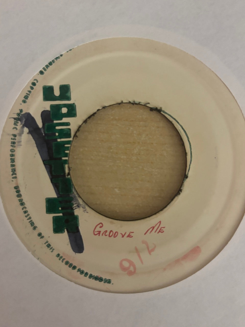 Dave Barker (2) : Groove Me (7", W/Lbl)