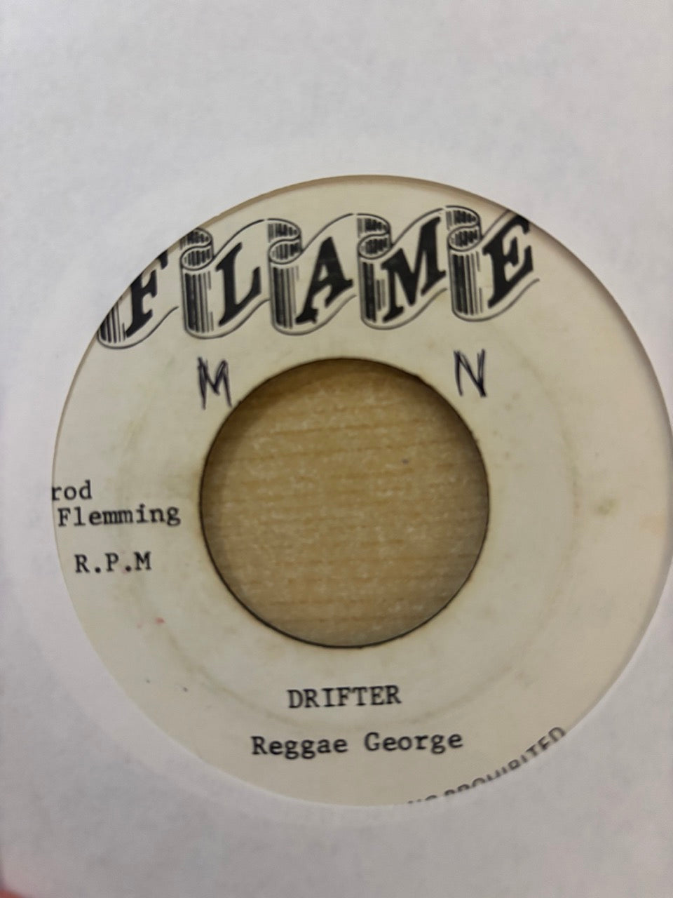 Reggae George : Drifter (7")