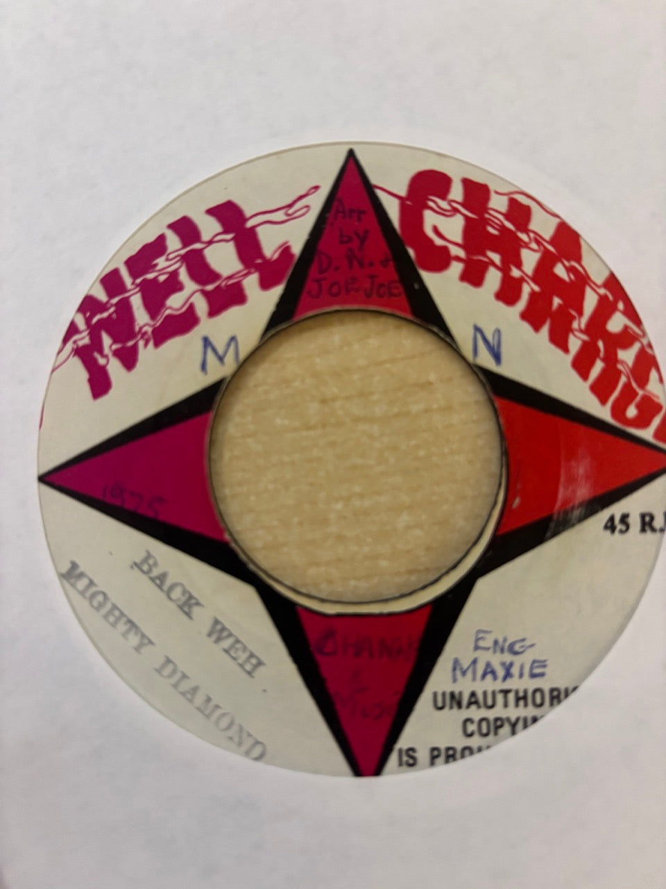 The Mighty Diamonds : Back Weh (7")