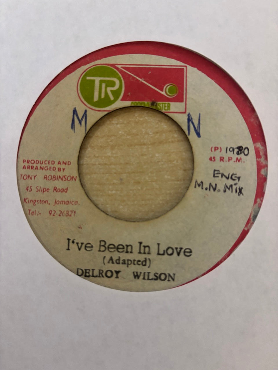 Delroy Wilson : I've Been In Love (7")