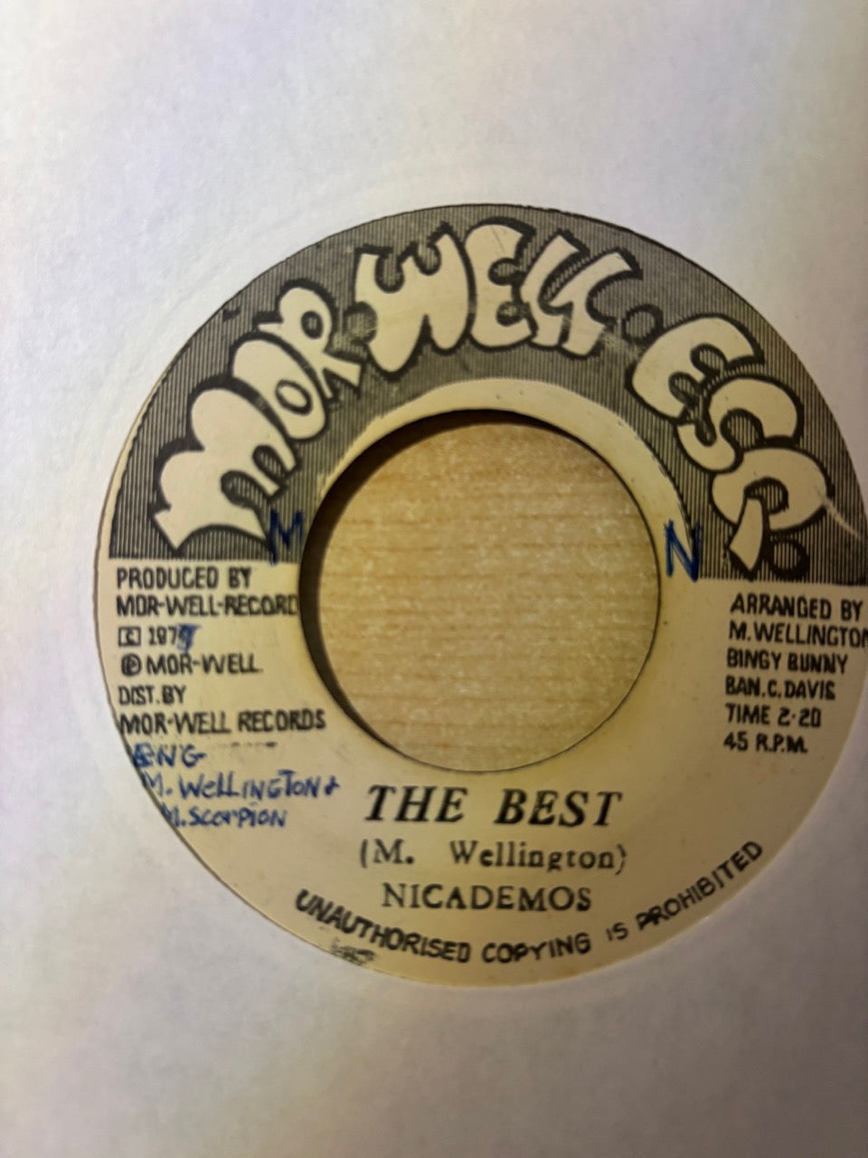 Nicodemus : The Best (7")