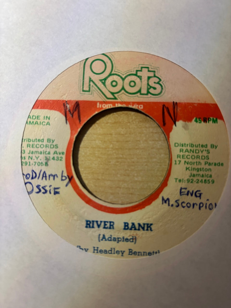 "Deadly" Headley Bennett : River Bank (7", Single)