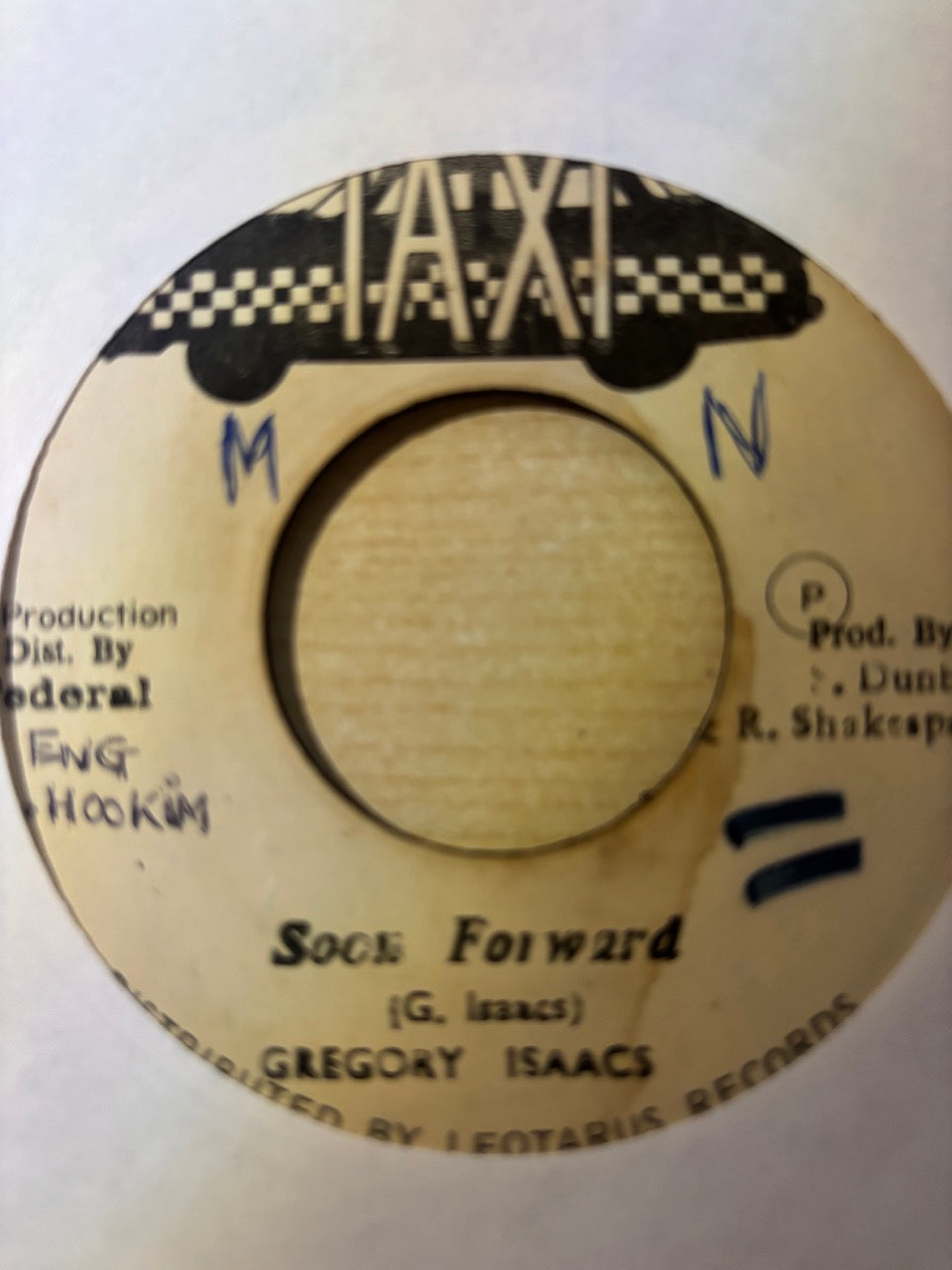 Gregory Isaacs : Soon Forward (7", Bla)