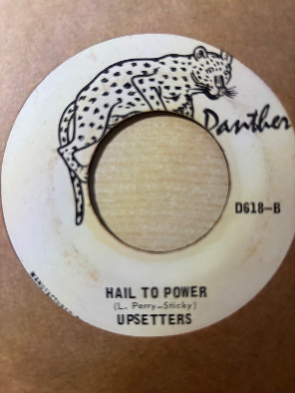 Junior Byles / The Upsetters : Pharaoh Hiding / Hail To Power (7")
