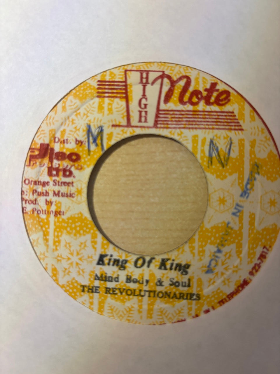 Mind, Body & Soul / The Revolutionaries : King Of King / King Ruler (7")