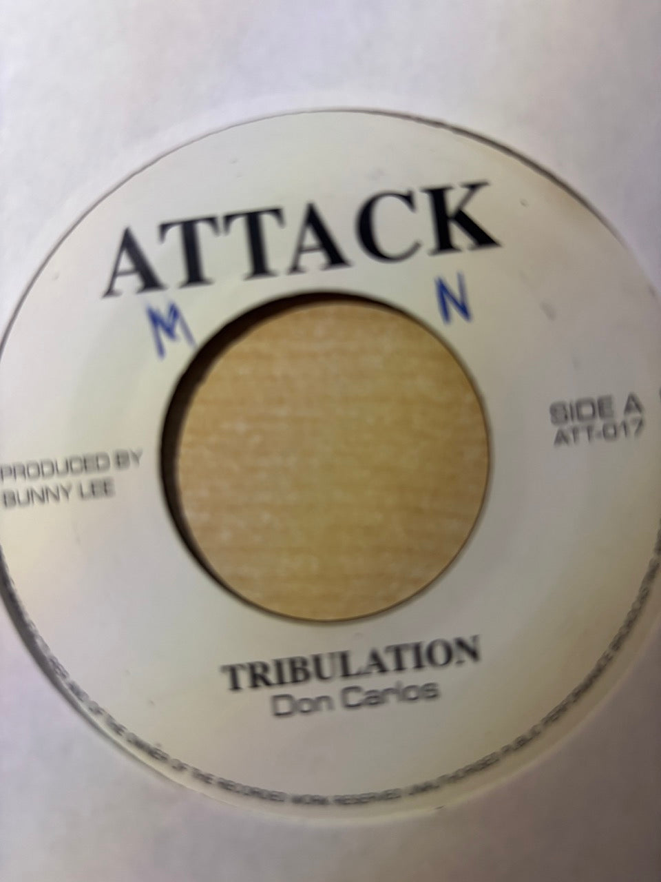Don Carlos (2) / King Tubby : Tribulation (7", Single, RE)