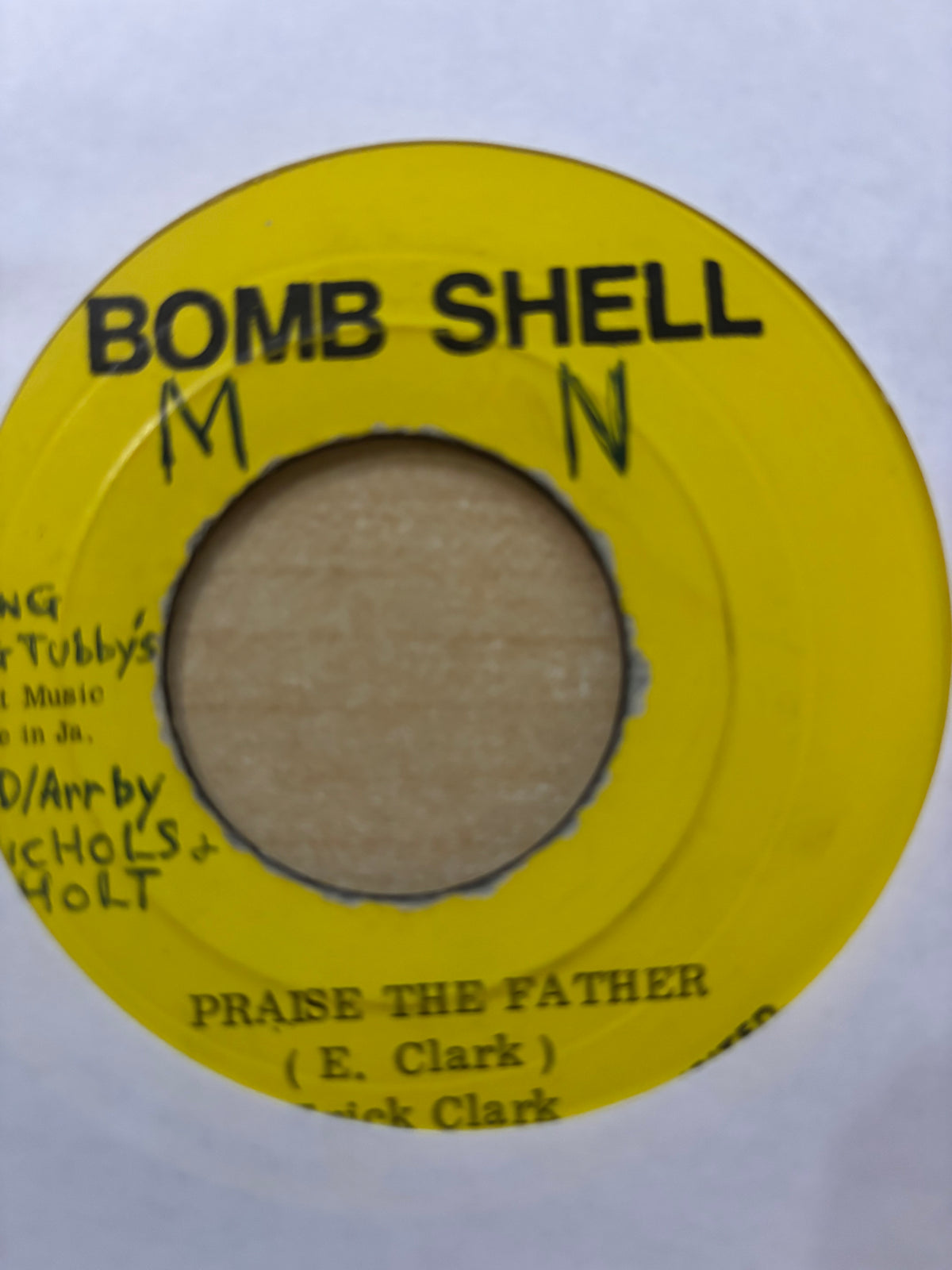 Eric "Fish" Clarke, Errol Holt All Stars : Praise The Father (7")