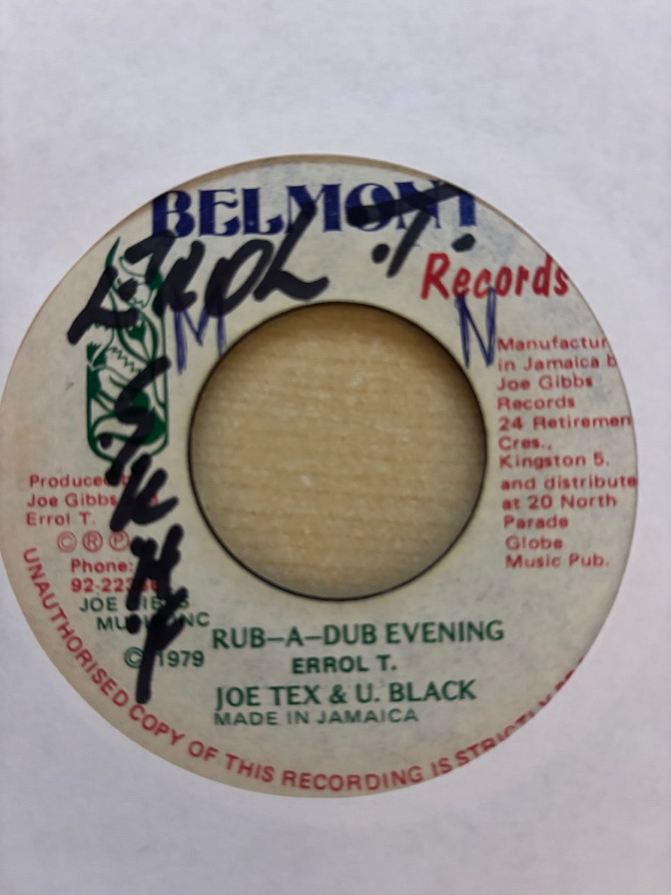 Joe Tex (2), U Black : Rub A Dub Evening (7")