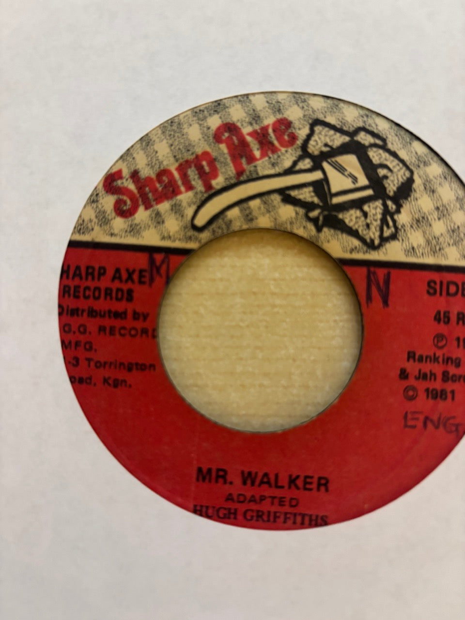 Hugh Griffiths (3) : Mr. Walker (7")