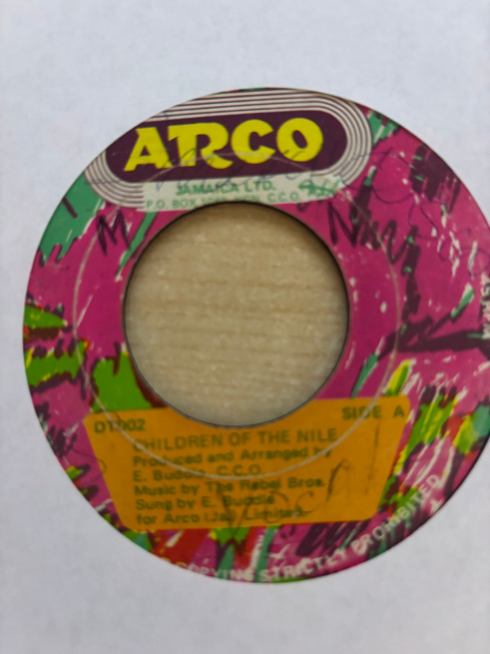 Eric "Bubbles" George : Children Of The Nile (7", Single)