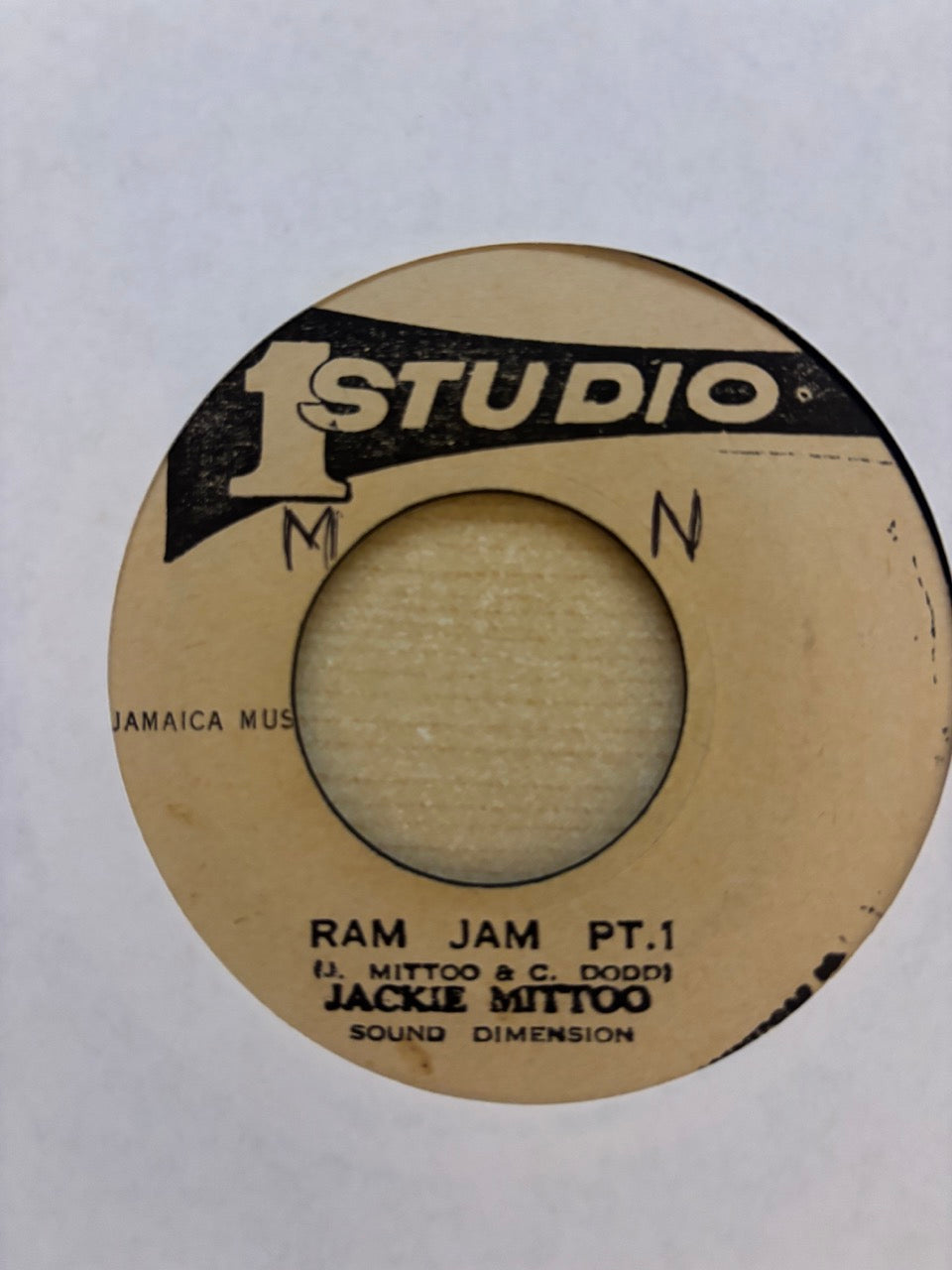 Jackie Mittoo, Sound Dimension : Ram Jam (7")