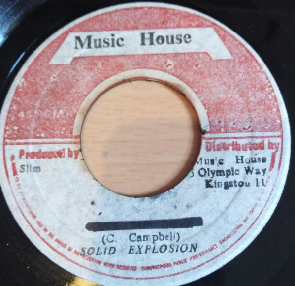 The Eternals (2) / Solid Explosion Band : Heading For The Mountain / Mountain Dub (7", Mis)