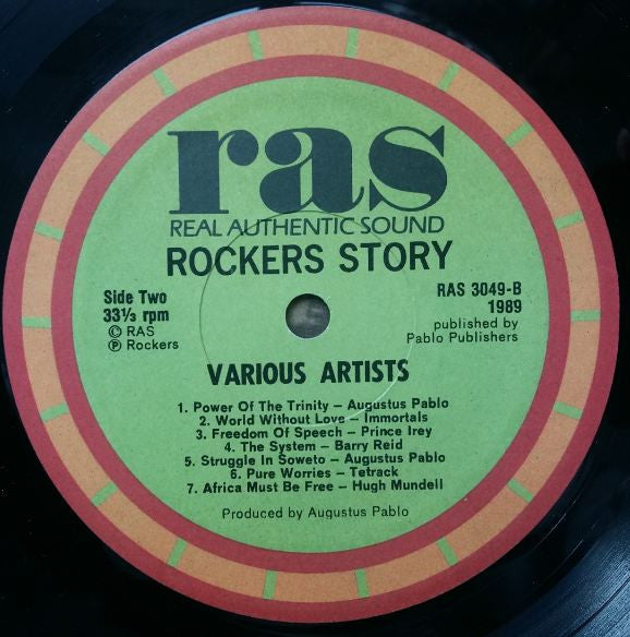 Augustus Pablo : Rockers Story (LP, Comp)