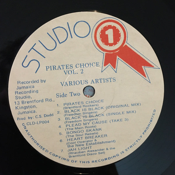 Various : Pirates Choice Vol. 2 (LP, Comp)