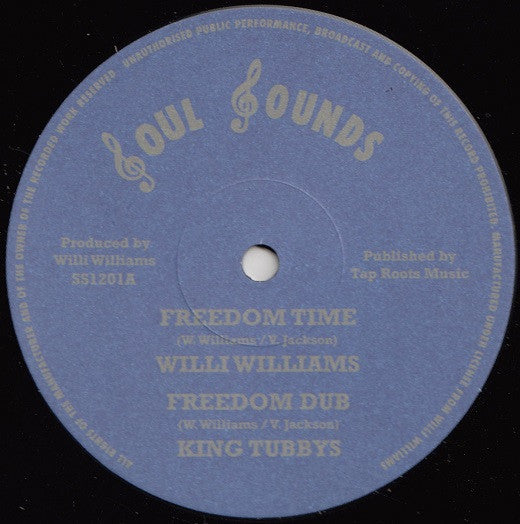 Willi Williams : Freedom Time / Armagideon Time (12", RE)