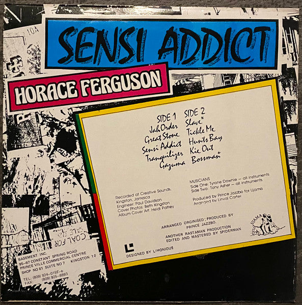 Horace Ferguson : Sensi Addict (LP, Album)