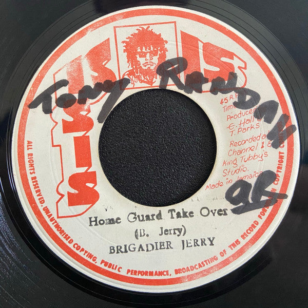 Brigadier Jerry / Sojourners : Home Guard Take Over / Run For Cover (7")