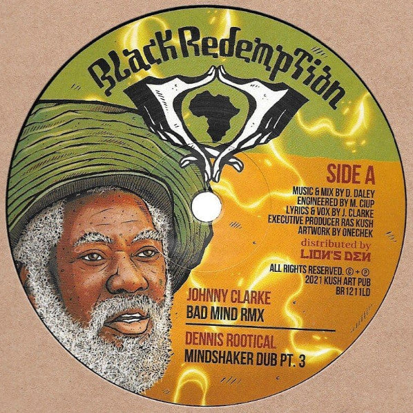 Dennis Rootical Feat. Johnny Clarke : Bad Mind RMX (12", Maxi)