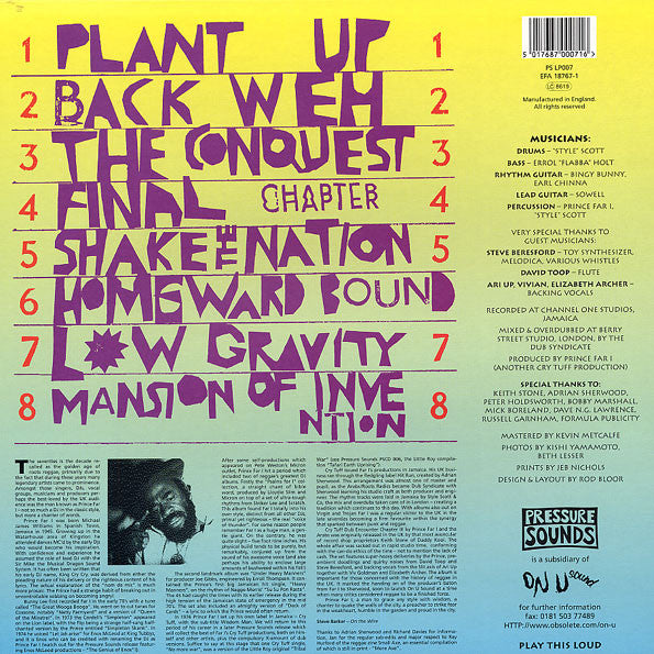 Prince Far I : Cry Tuff Dub Encounter Chapter 3 (LP, Album, RE)
