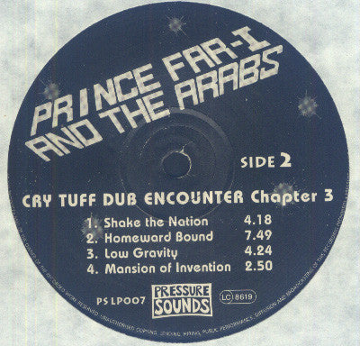 Prince Far I : Cry Tuff Dub Encounter Chapter 3 (LP, Album, RE)