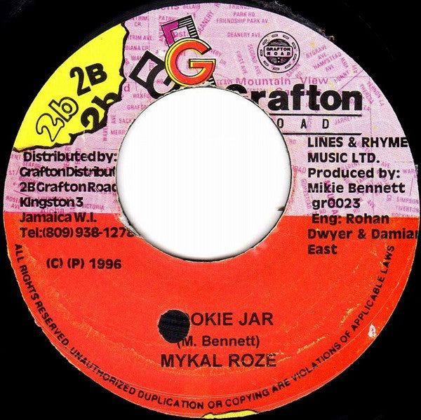 Mykal Roze* / Grafton Crew : Cookie Jar / Lost Cookies (7")