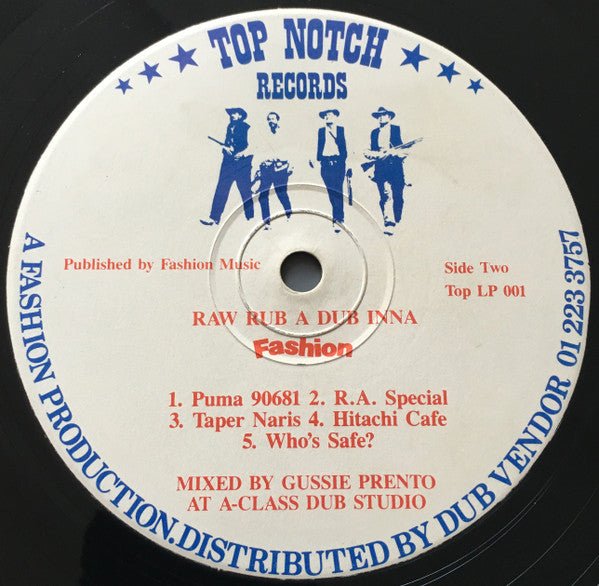 Gussie P. : Raw Rub A Dub Inna Fashion (LP)