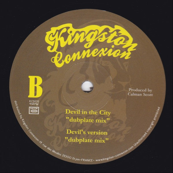 Calman Scott : Devil In The City (12")