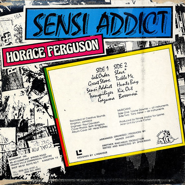 Horace Ferguson : Sensi Addict (LP, Album, RE)