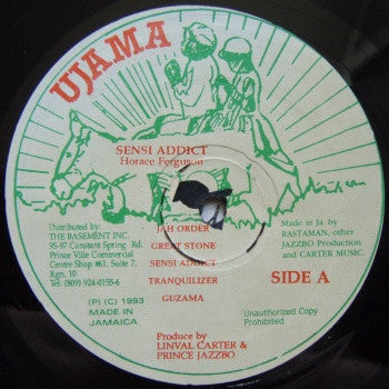 Horace Ferguson : Sensi Addict (LP, Album, RE)