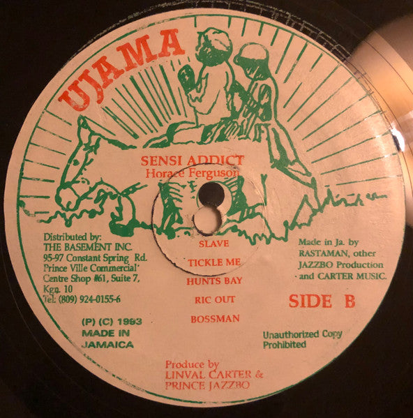 Horace Ferguson : Sensi Addict (LP, Album, RE)